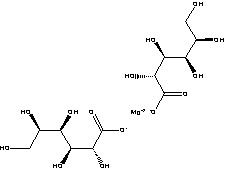Hydrate de D-gluconate du magnésium C12H22MgO14 de CAS 3632-91-5